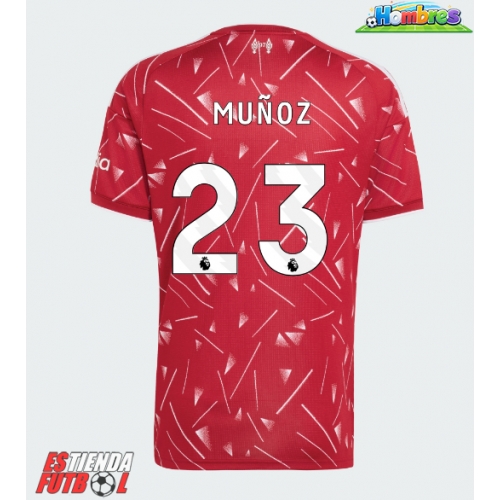 Liverpool Victor Munoz #23 Primera Equipación 2026-27 Manga Corta
